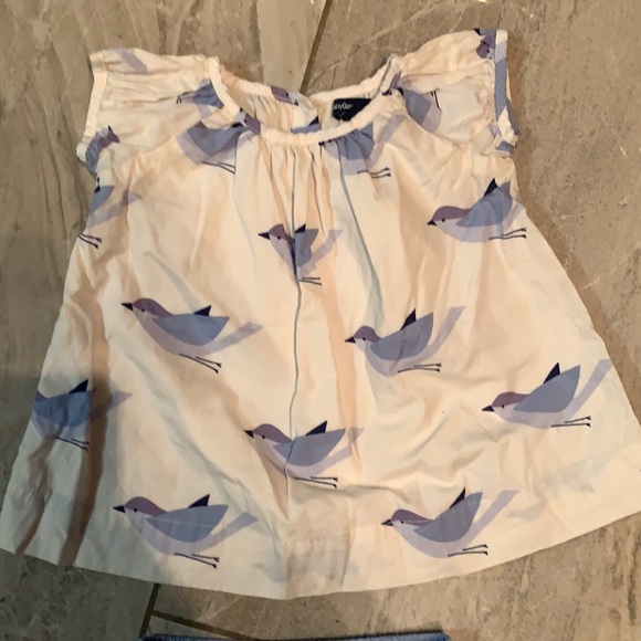 Gap baby girl dress and sweater - Picture 2 of 7